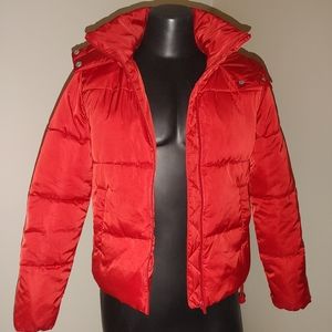 Garage brand XS crop puffer winter jacket